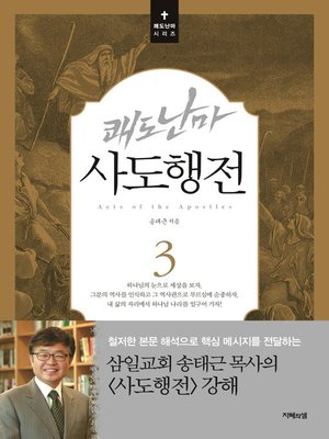 cover image of 쾌도난마 사도행전 3 (개정판)